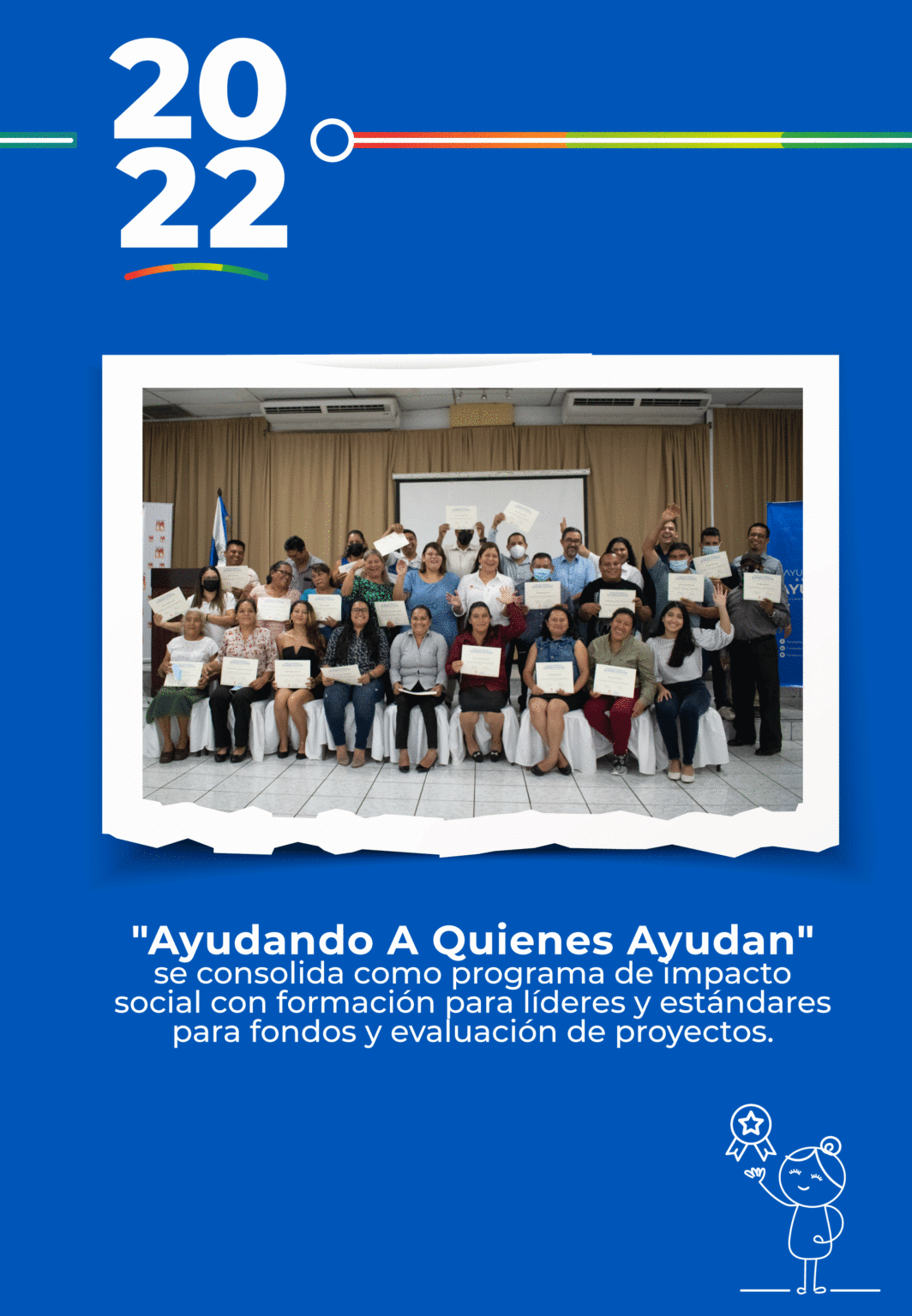 Conócenos Somos Ayudando a quienes ayudan un programa de la fundación Gloria Kriete FGK