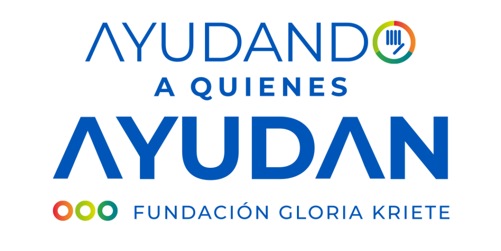 Logo programa Ayudando a Quienes Ayudan de Fundación Gloria Kriete - FGK