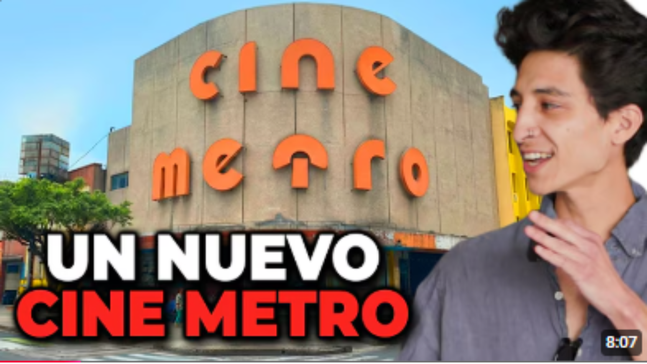 Visitamos la Nave Cine Metro en El Salvador